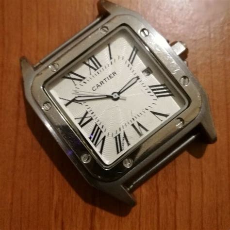 cartier watch paris 925 argent plaque g20m price|cartier argent watch.